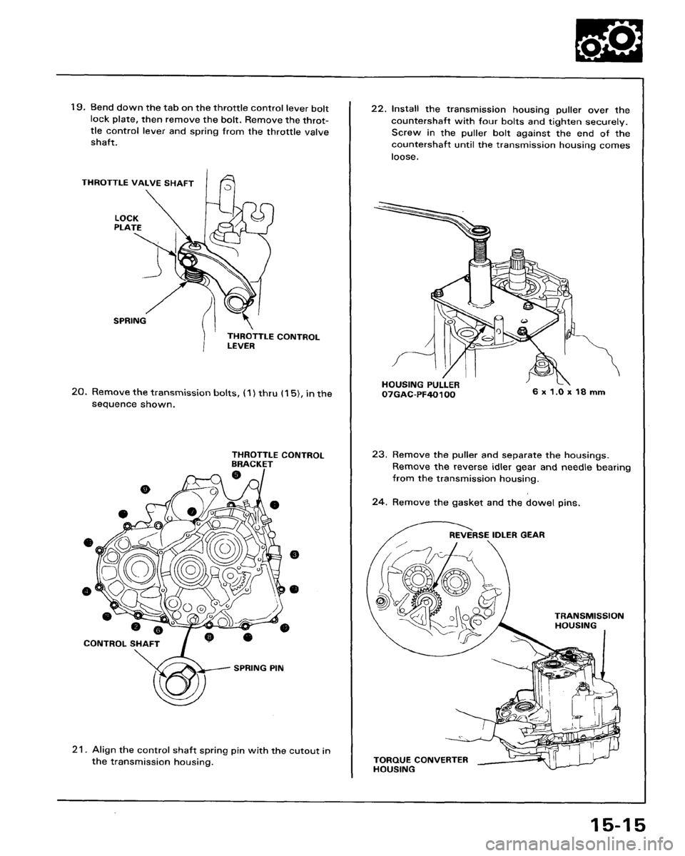 HONDA ACCORD 1986 CA / 3.G Workshop Manual HONDA ACCORD 1986 CA / 3.G Workshop Manual