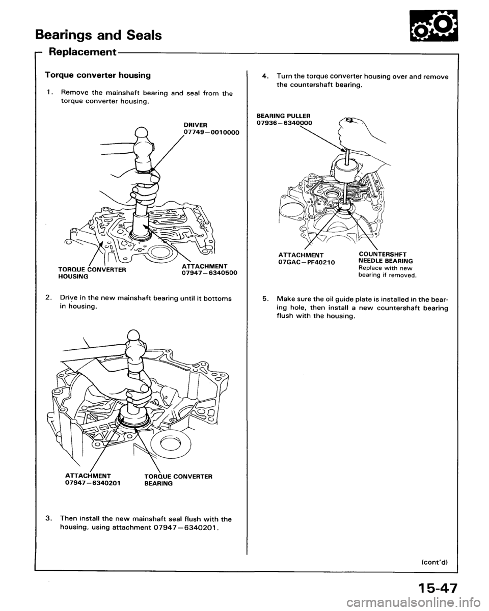 HONDA ACCORD 1986 CA / 3.G Workshop Manual HONDA ACCORD 1986 CA / 3.G Workshop Manual