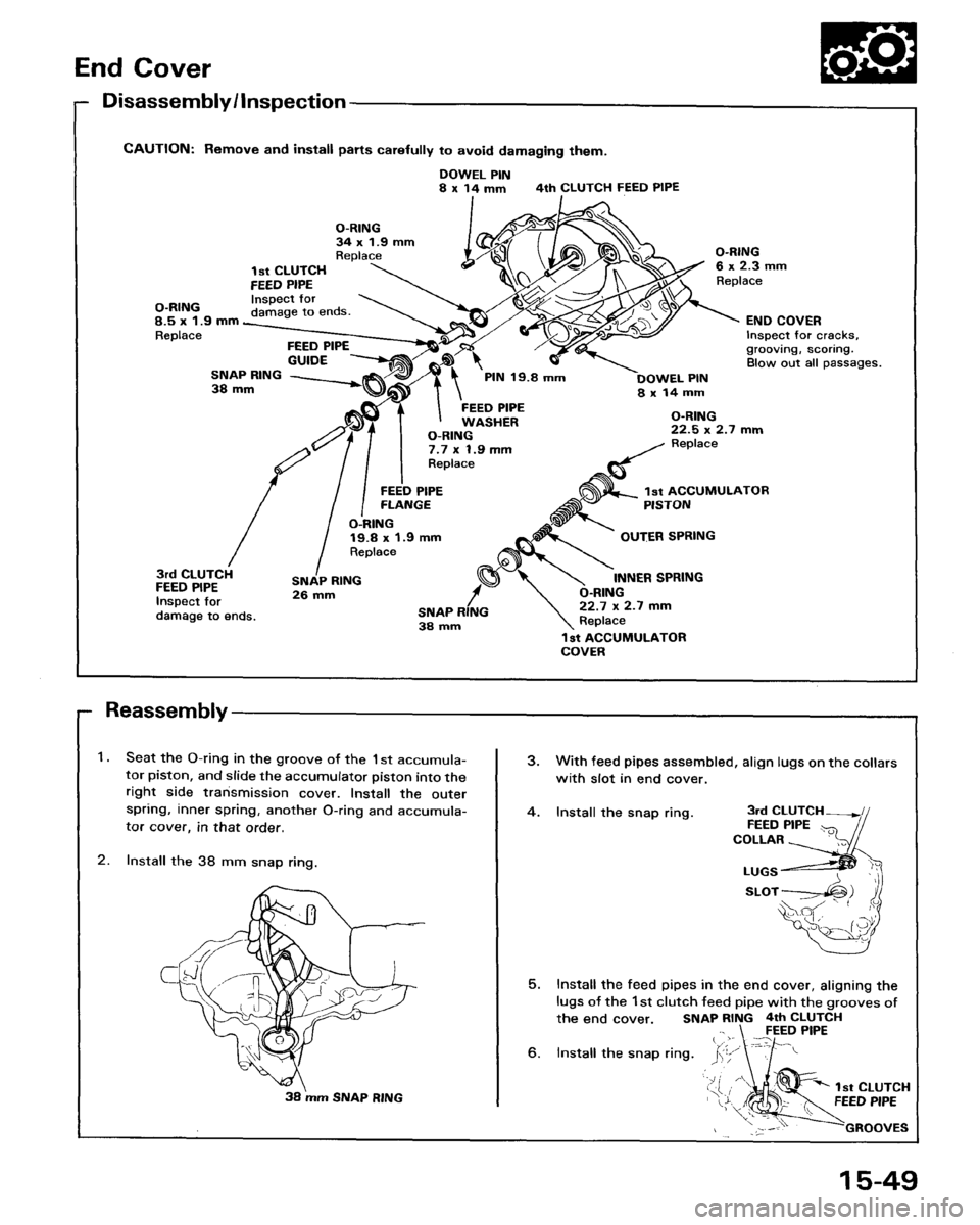 HONDA ACCORD 1986 CA / 3.G Workshop Manual HONDA ACCORD 1986 CA / 3.G Workshop Manual
