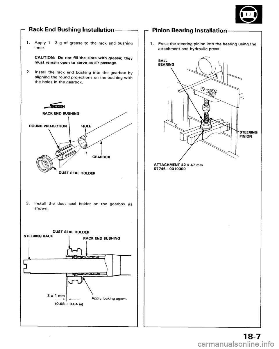 HONDA ACCORD 1986 CA / 3.G Workshop Manual 