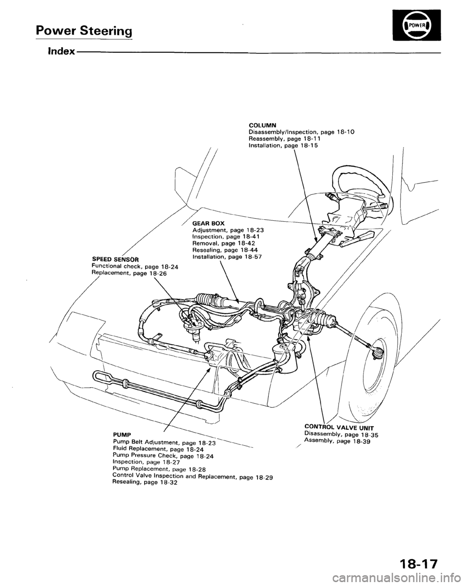 HONDA ACCORD 1986 CA / 3.G Workshop Manual 