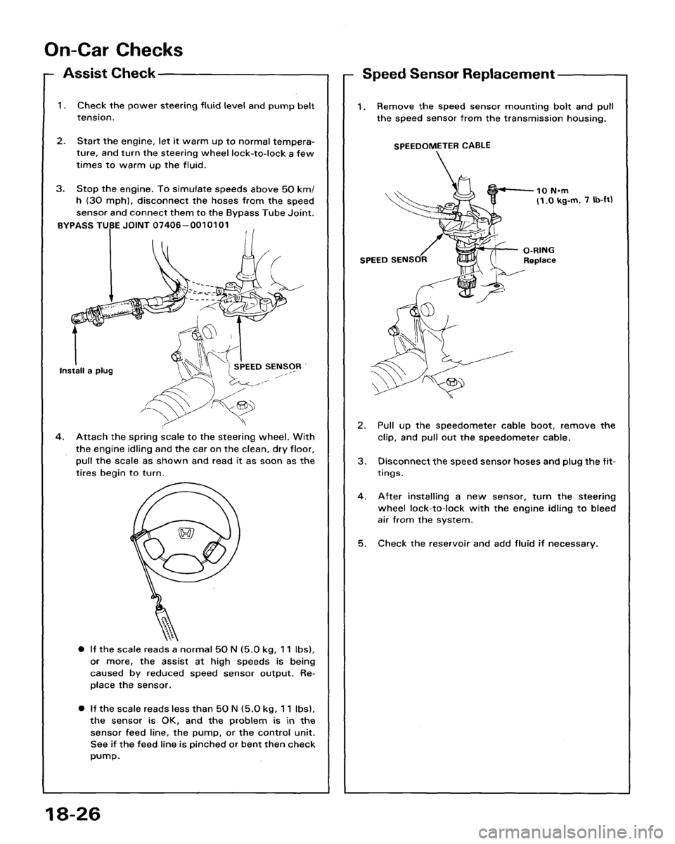 HONDA ACCORD 1986 CA / 3.G Workshop Manual HONDA ACCORD 1986 CA / 3.G Workshop Manual