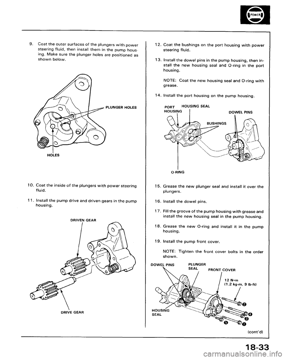HONDA ACCORD 1986 CA / 3.G Workshop Manual HONDA ACCORD 1986 CA / 3.G Workshop Manual