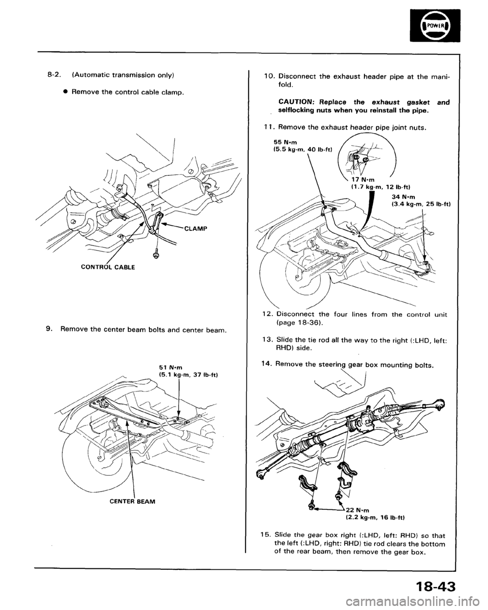 HONDA ACCORD 1986 CA / 3.G Workshop Manual HONDA ACCORD 1986 CA / 3.G Workshop Manual