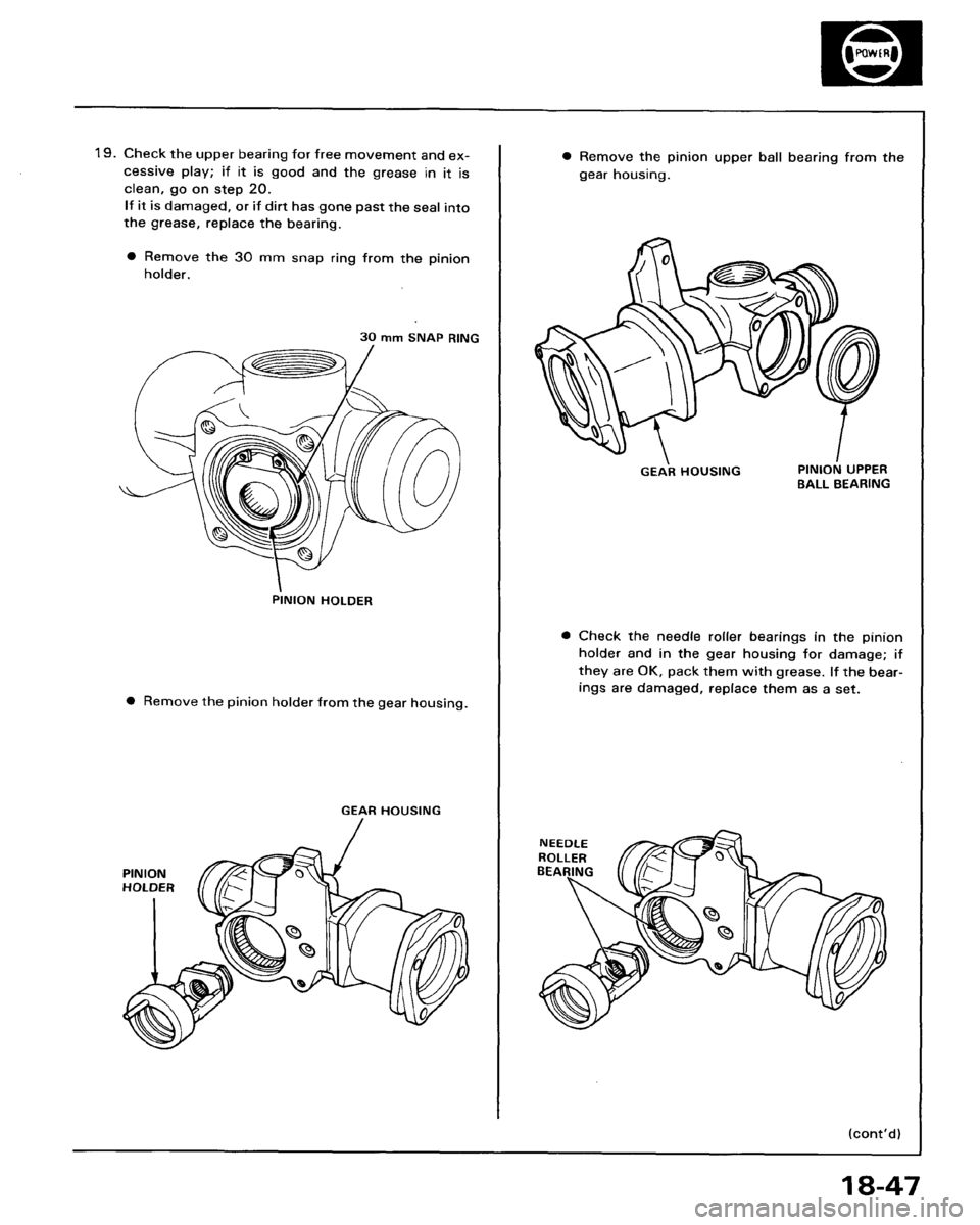 HONDA ACCORD 1986 CA / 3.G Workshop Manual HONDA ACCORD 1986 CA / 3.G Workshop Manual