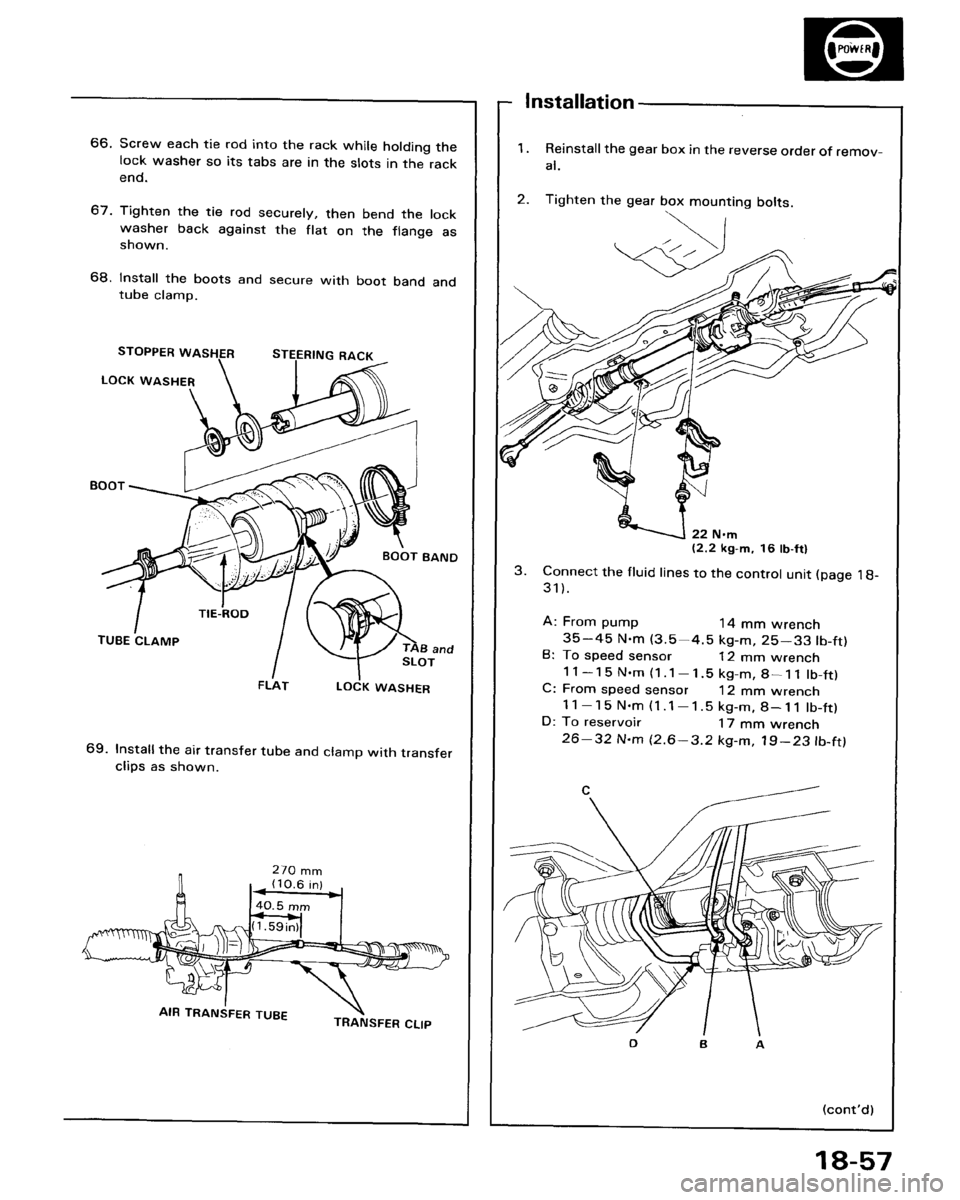HONDA ACCORD 1986 CA / 3.G Workshop Manual HONDA ACCORD 1986 CA / 3.G Workshop Manual