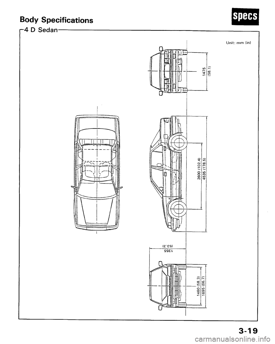 HONDA ACCORD 1986 CA / 3.G Service Manual 