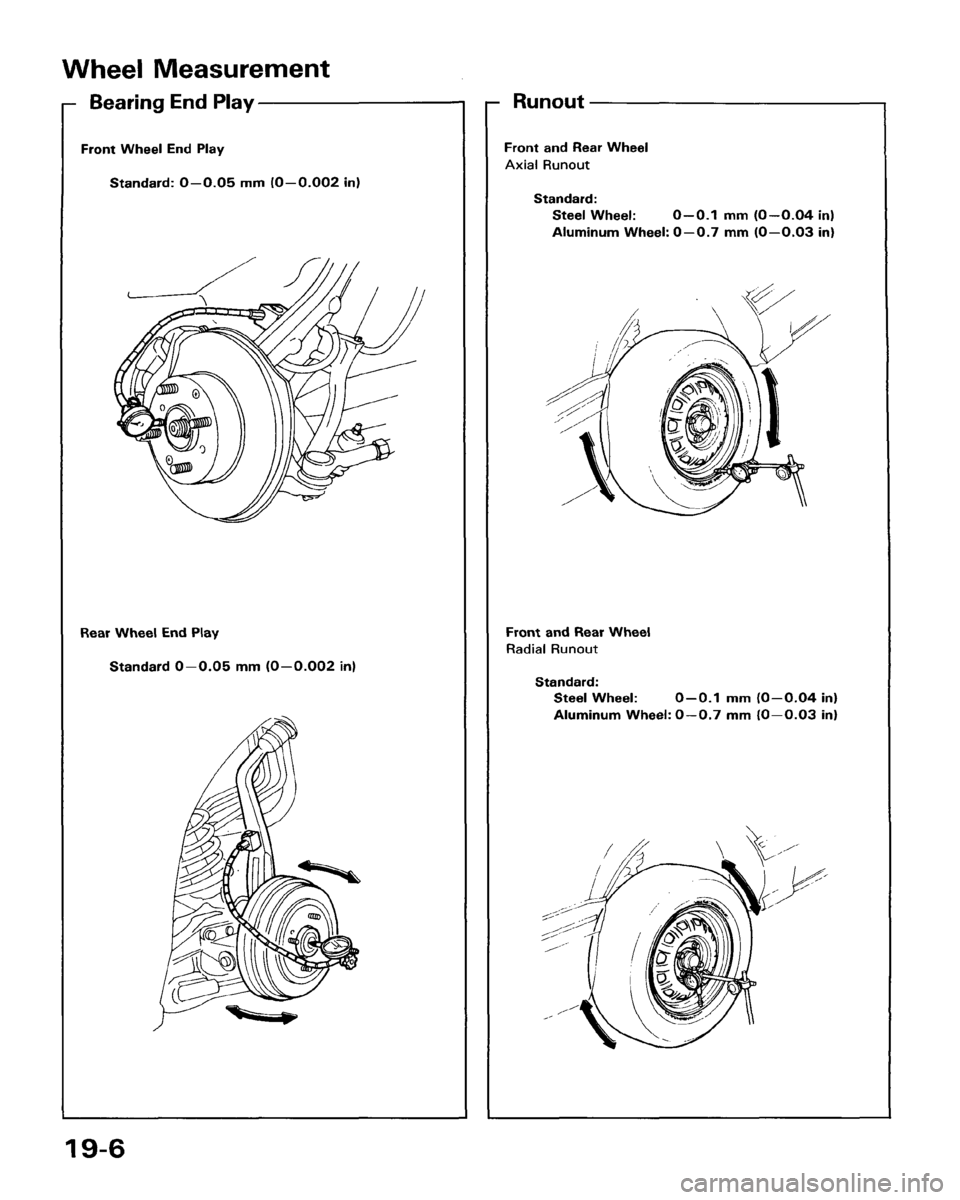 HONDA ACCORD 1986 CA / 3.G Workshop Manual HONDA ACCORD 1986 CA / 3.G Workshop Manual