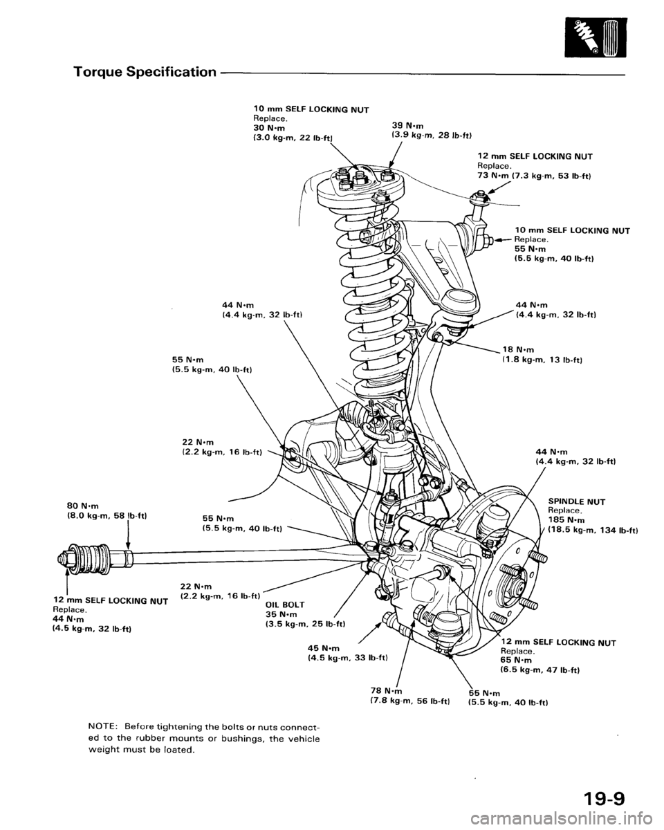 HONDA ACCORD 1986 CA / 3.G Workshop Manual HONDA ACCORD 1986 CA / 3.G Workshop Manual