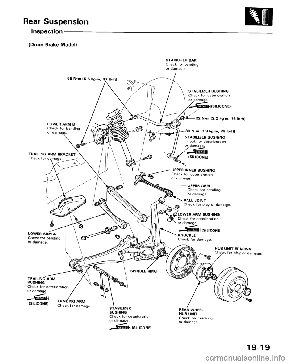 HONDA ACCORD 1986 CA / 3.G Workshop Manual 