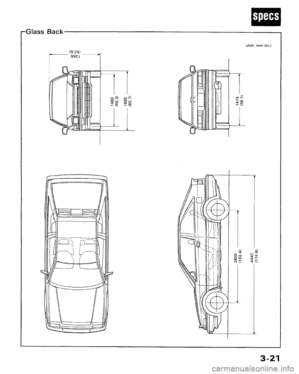 HONDA ACCORD 1986 CA / 3.G Service Manual 