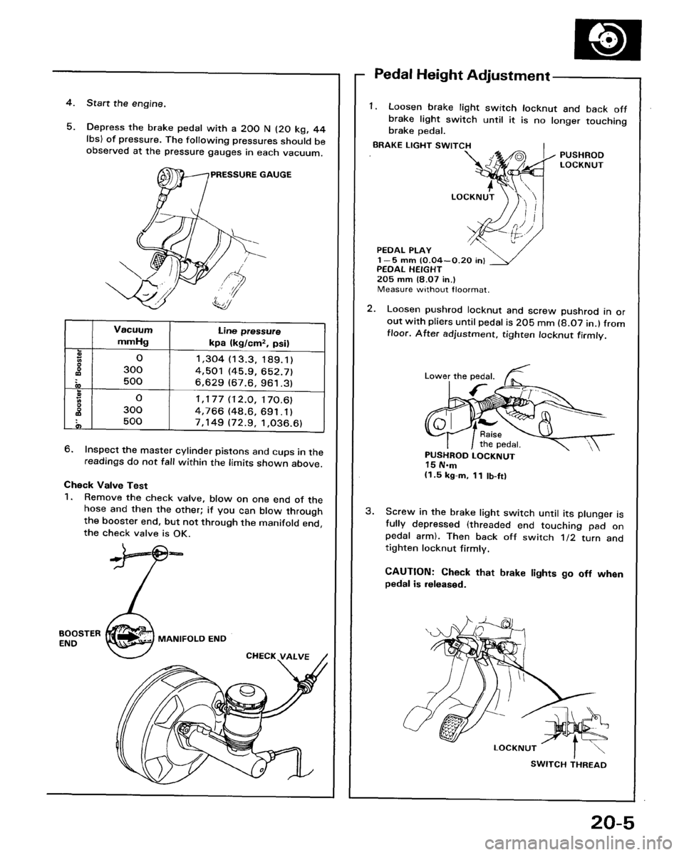 HONDA ACCORD 1986 CA / 3.G Workshop Manual HONDA ACCORD 1986 CA / 3.G Workshop Manual