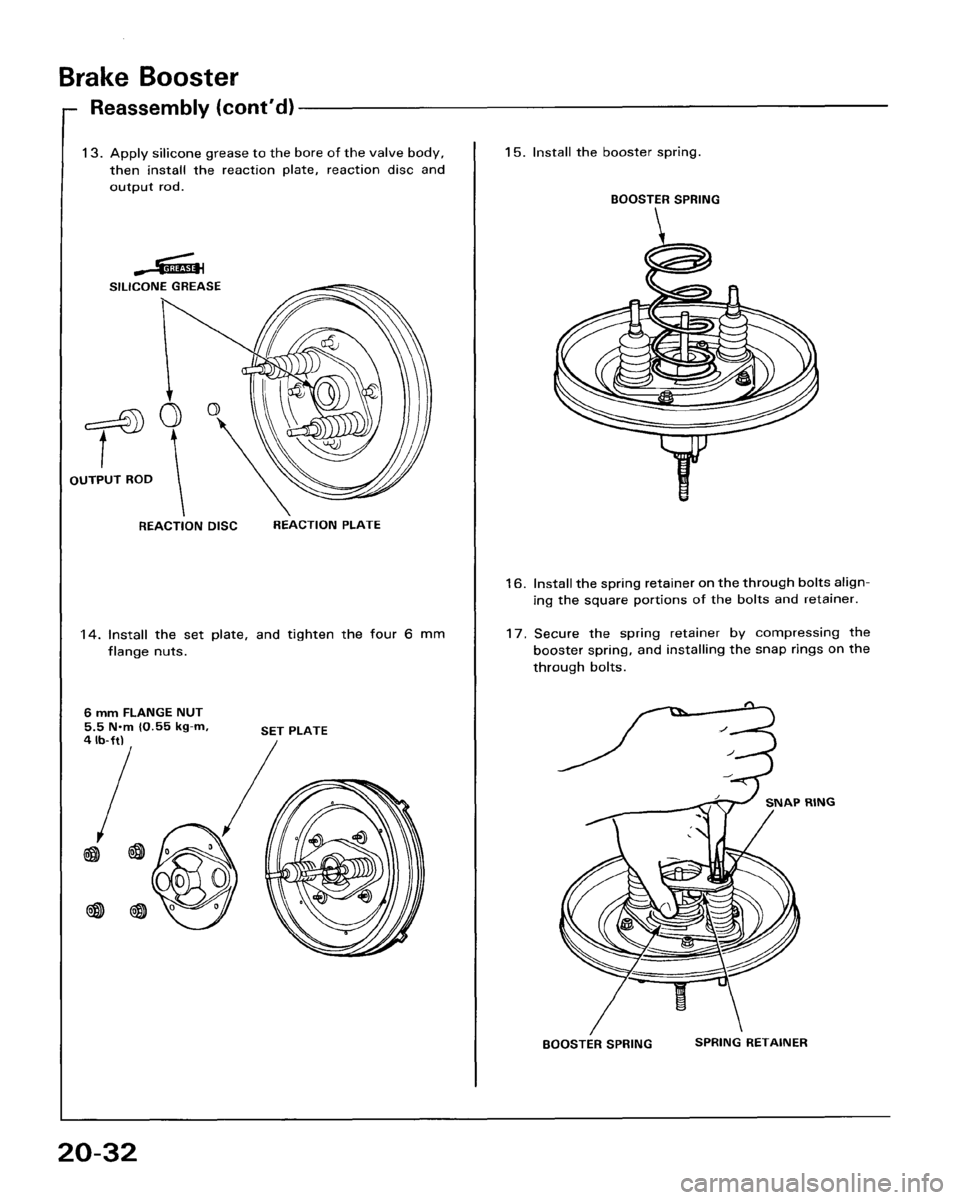 HONDA ACCORD 1986 CA / 3.G Workshop Manual 