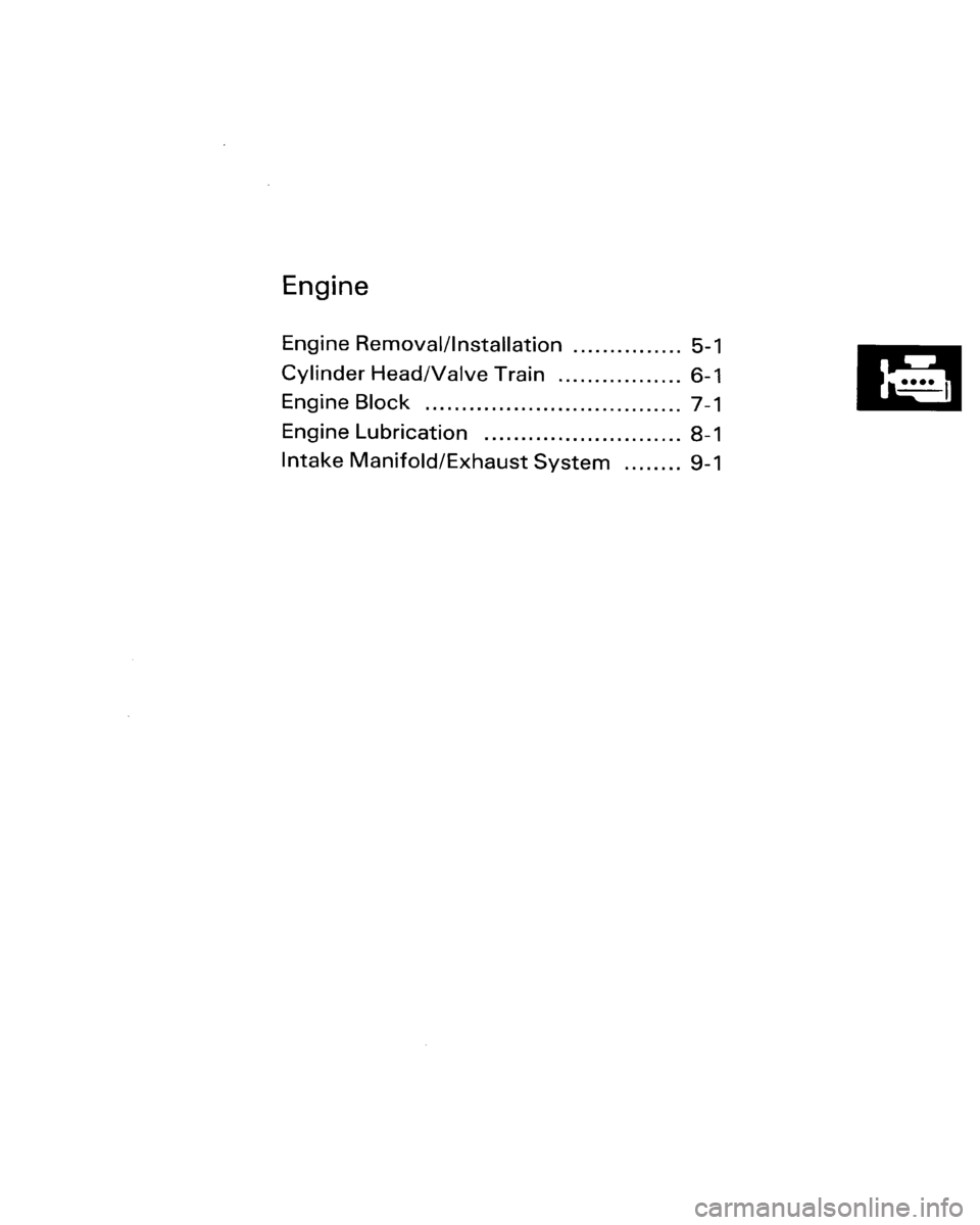 HONDA ACCORD 1986 CA / 3.G Repair Manual HONDA ACCORD 1986 CA / 3.G Repair Manual