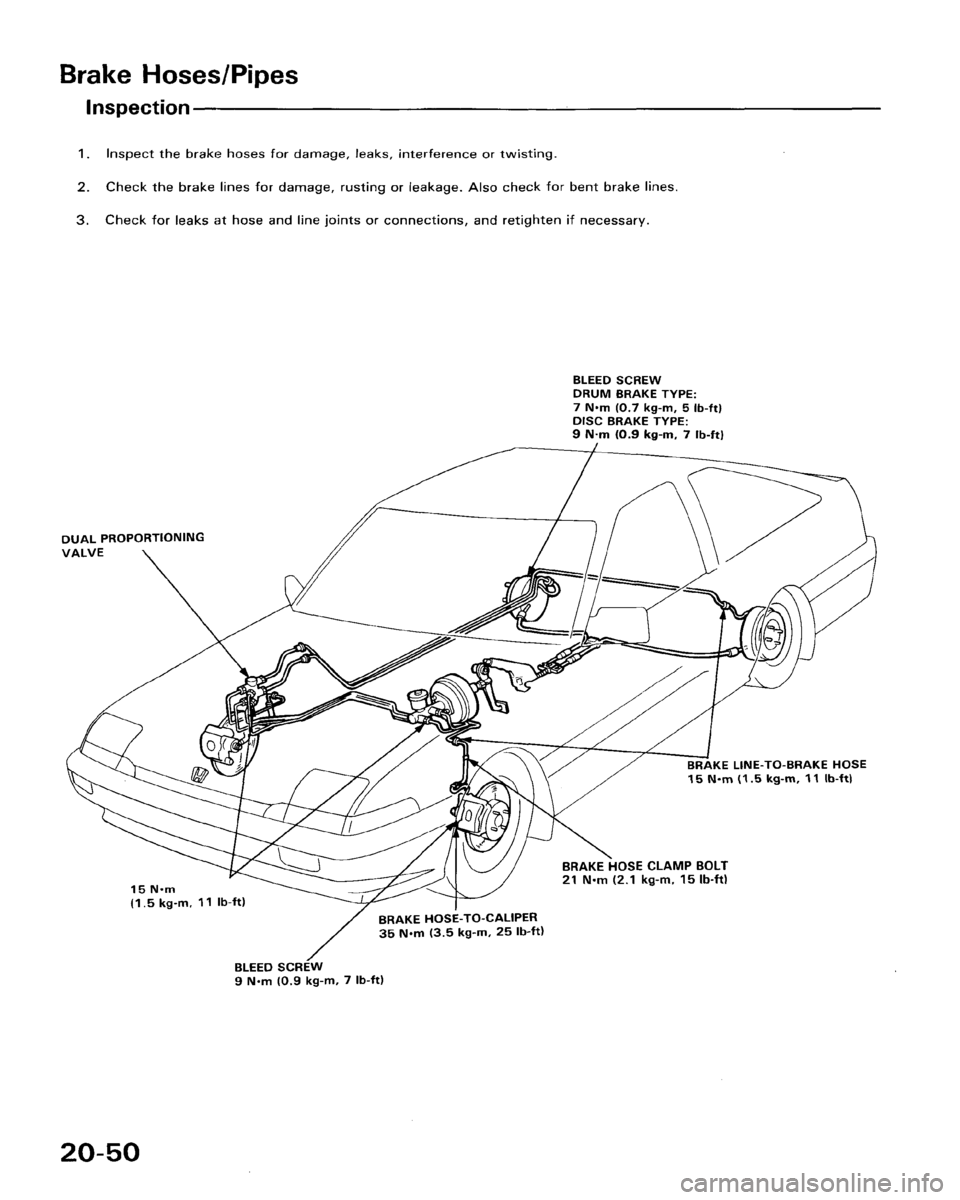 HONDA ACCORD 1986 CA / 3.G Workshop Manual 