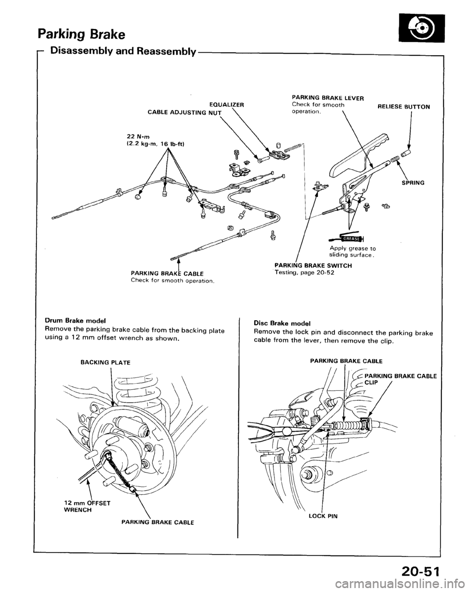 HONDA ACCORD 1986 CA / 3.G Workshop Manual 
