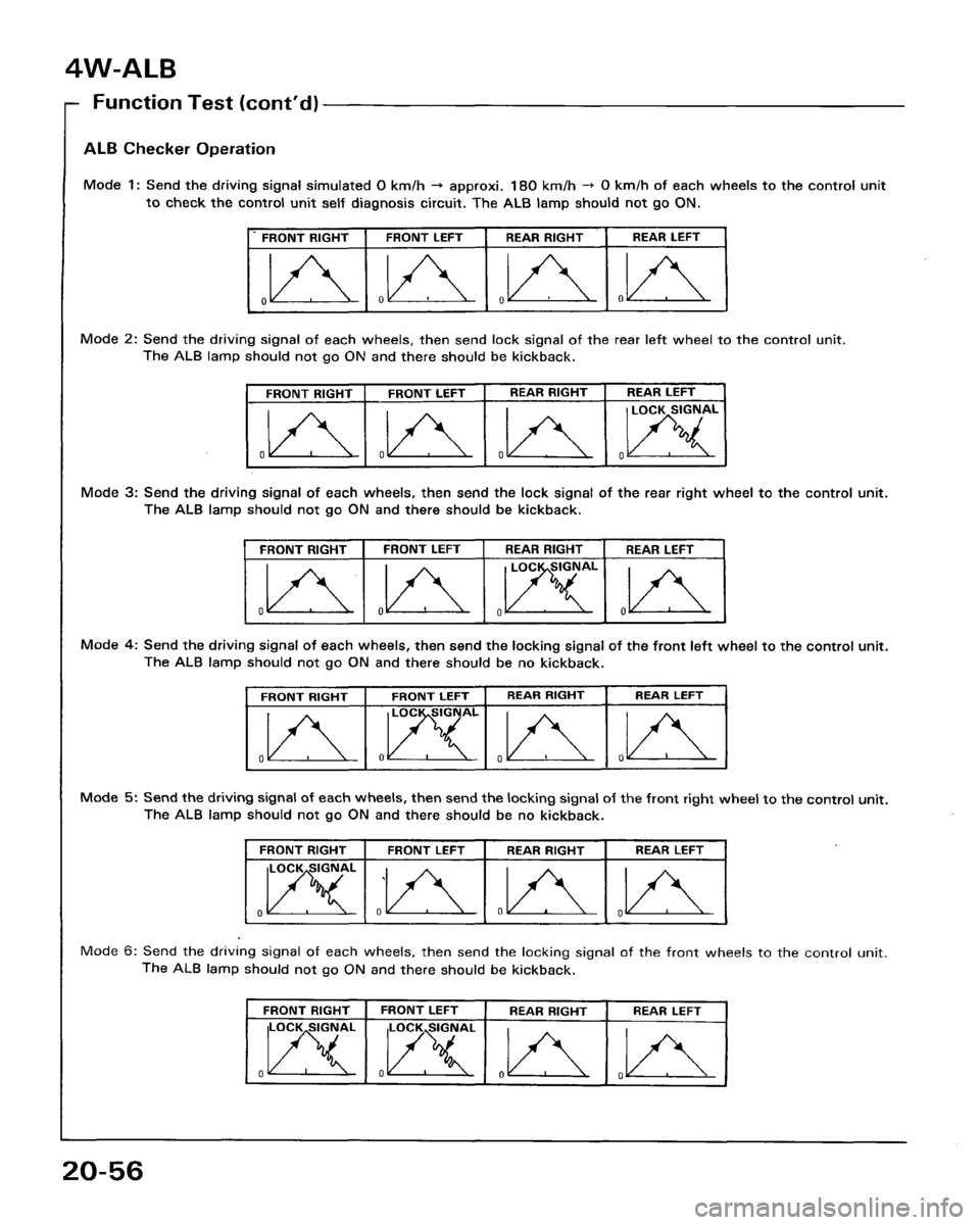 HONDA ACCORD 1986 CA / 3.G Workshop Manual HONDA ACCORD 1986 CA / 3.G Workshop Manual