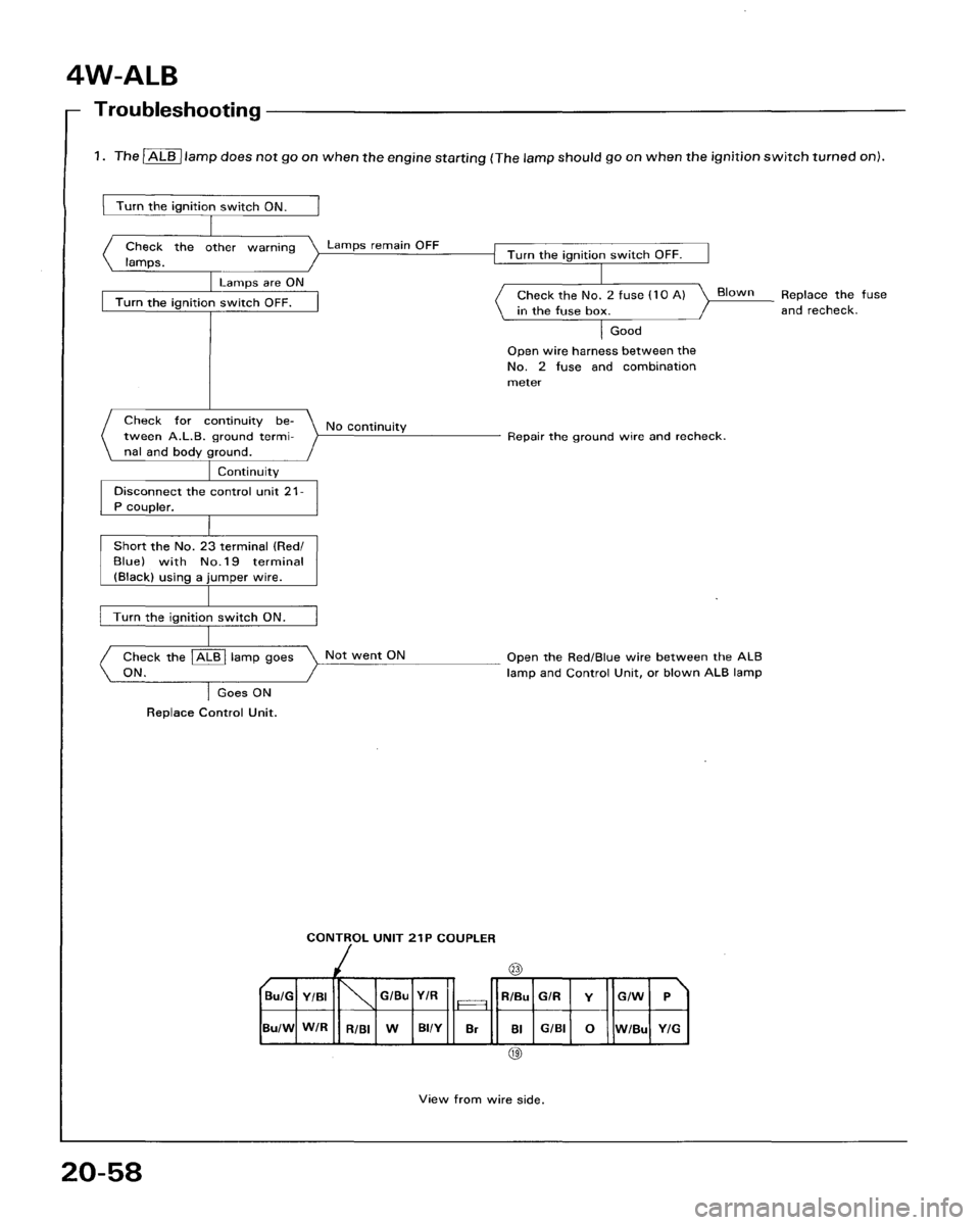 HONDA ACCORD 1986 CA / 3.G Workshop Manual HONDA ACCORD 1986 CA / 3.G Workshop Manual
