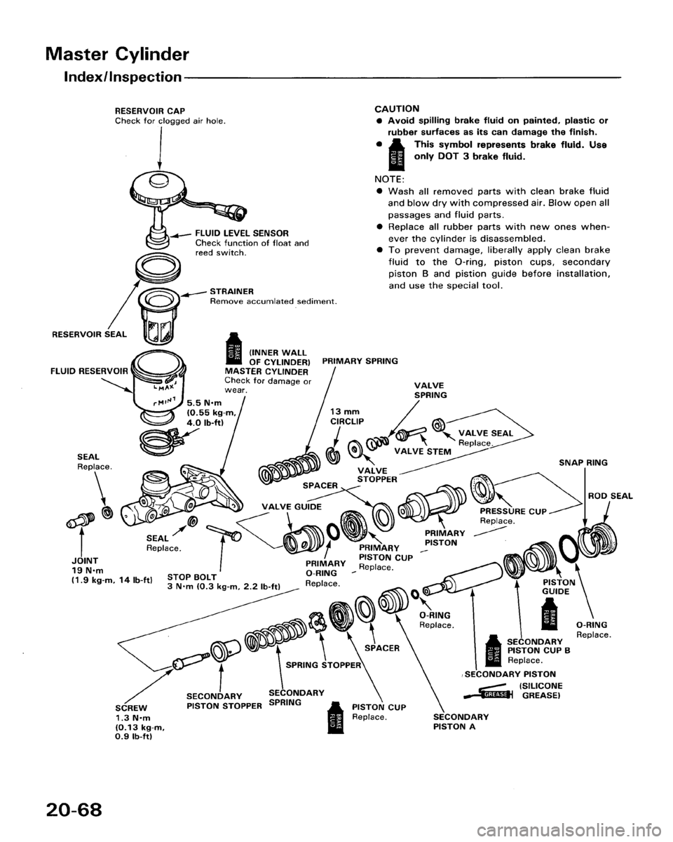 HONDA ACCORD 1986 CA / 3.G Workshop Manual HONDA ACCORD 1986 CA / 3.G Workshop Manual