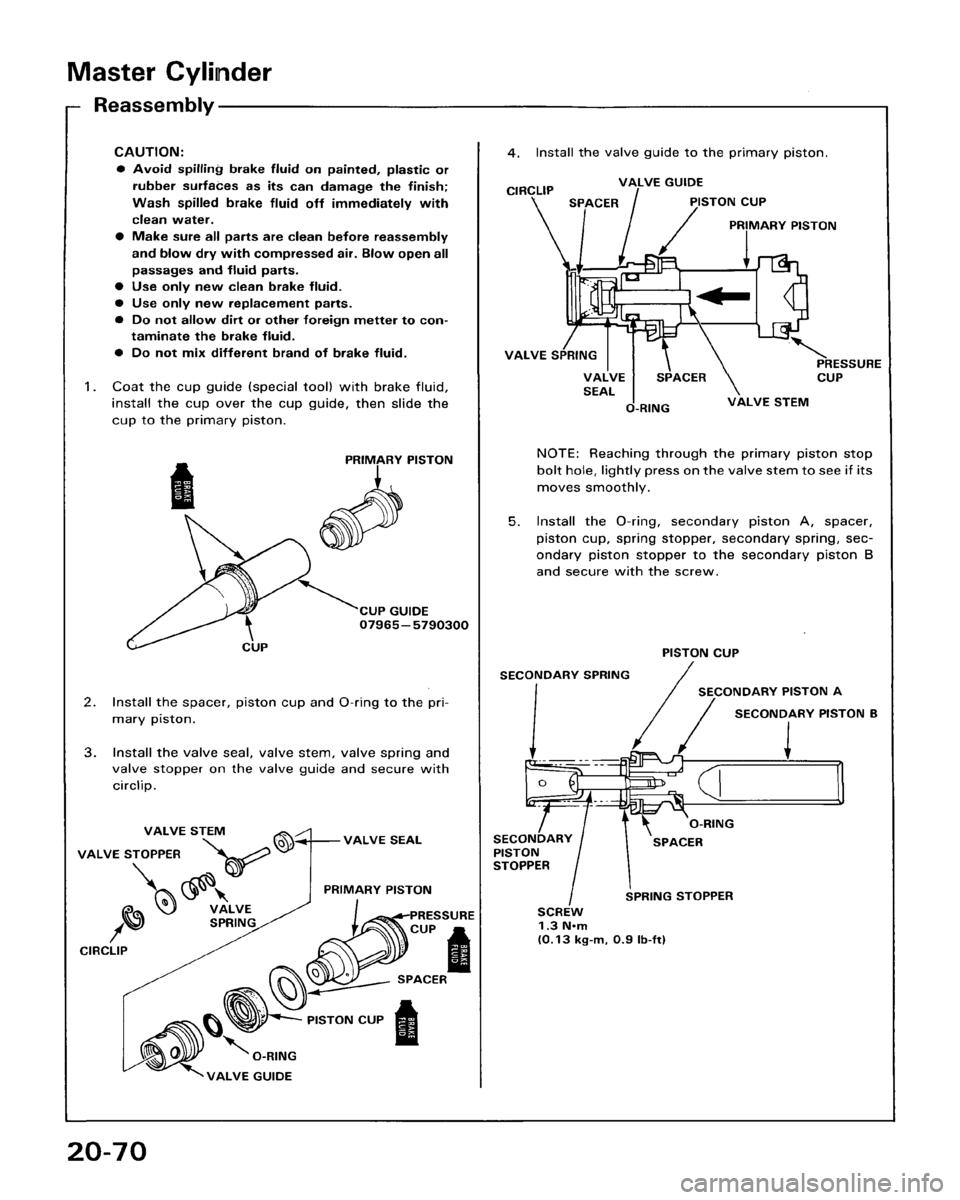 HONDA ACCORD 1986 CA / 3.G Workshop Manual HONDA ACCORD 1986 CA / 3.G Workshop Manual