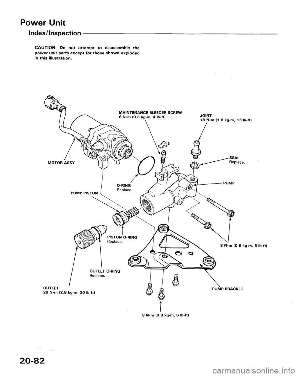 HONDA ACCORD 1986 CA / 3.G Workshop Manual HONDA ACCORD 1986 CA / 3.G Workshop Manual