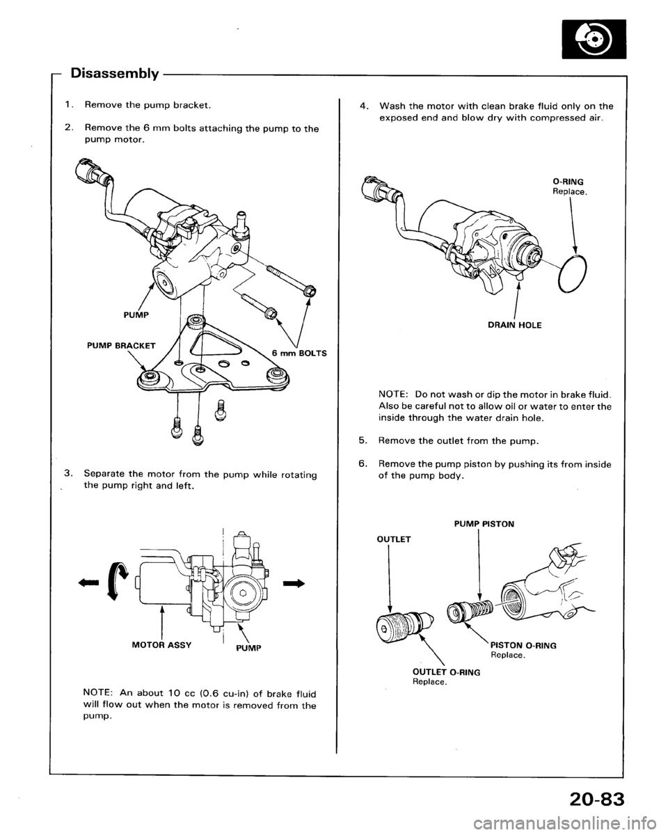HONDA ACCORD 1986 CA / 3.G Workshop Manual HONDA ACCORD 1986 CA / 3.G Workshop Manual