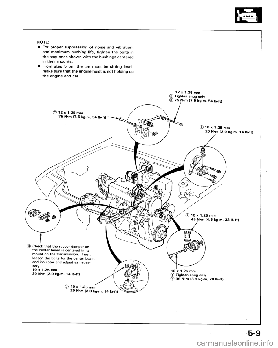 HONDA ACCORD 1986 CA / 3.G Repair Manual 