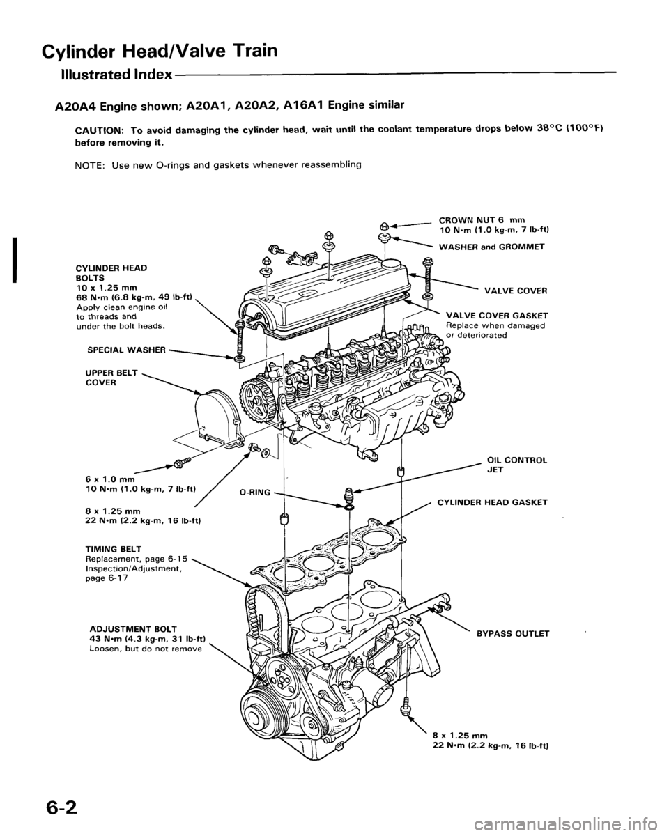 HONDA ACCORD 1986 CA / 3.G Repair Manual 