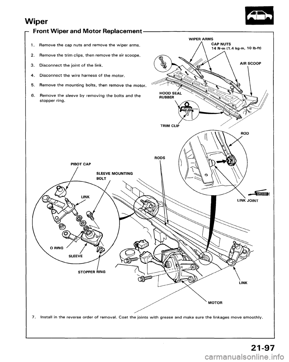 HONDA ACCORD 1986 CA / 3.G Workshop Manual HONDA ACCORD 1986 CA / 3.G Workshop Manual