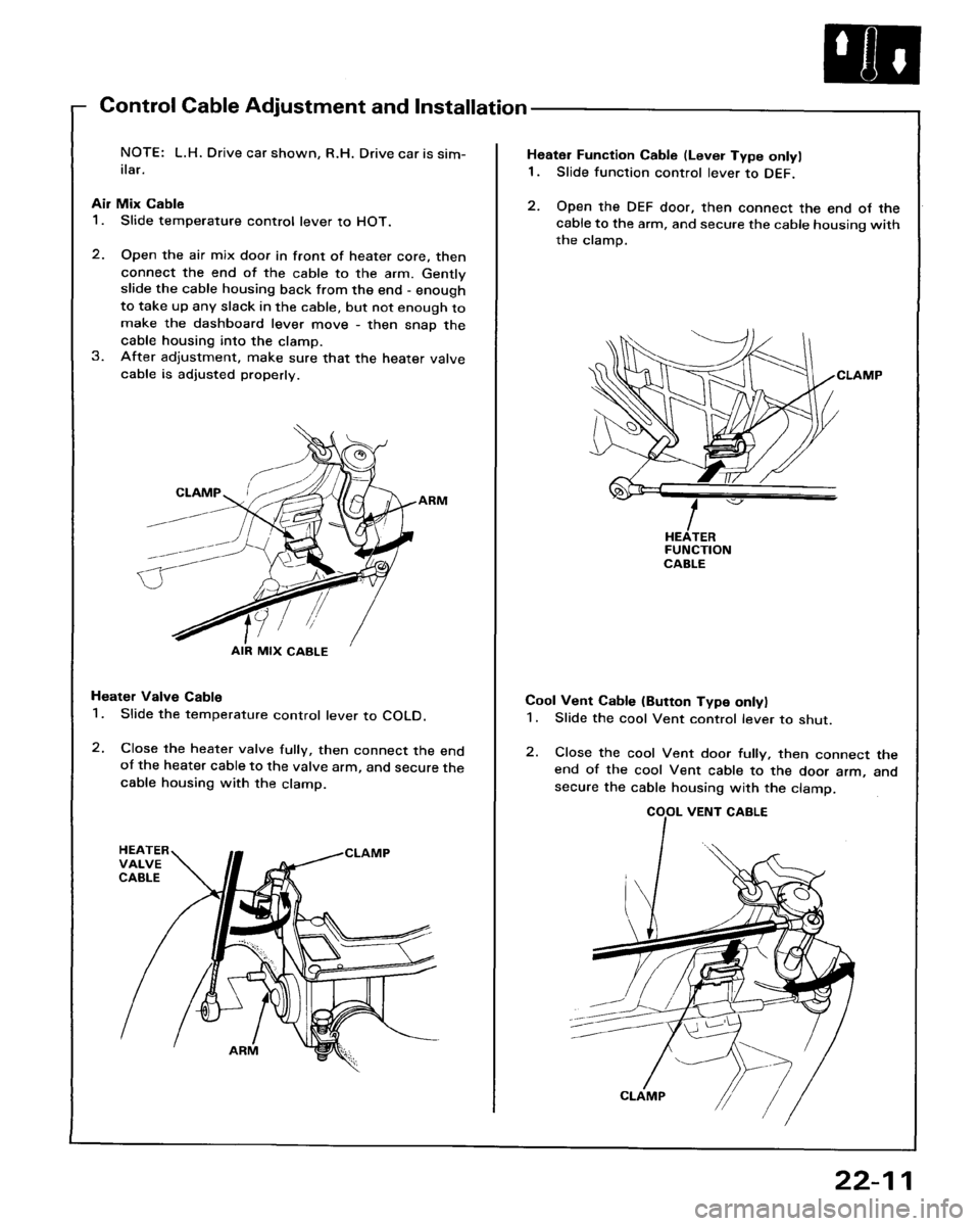 HONDA ACCORD 1986 CA / 3.G Workshop Manual 