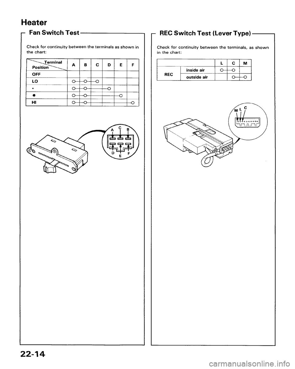 HONDA ACCORD 1986 CA / 3.G Workshop Manual 