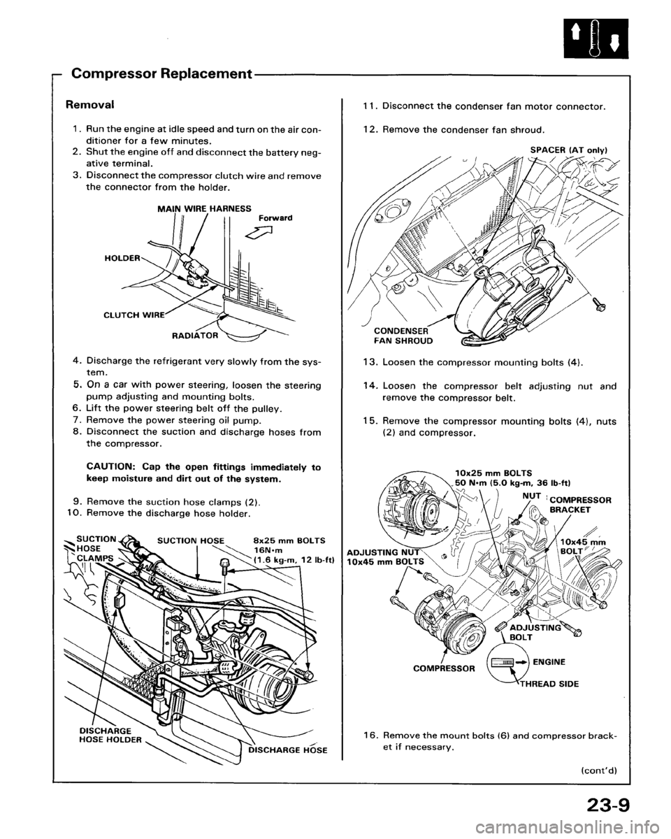HONDA ACCORD 1986 CA / 3.G Workshop Manual 