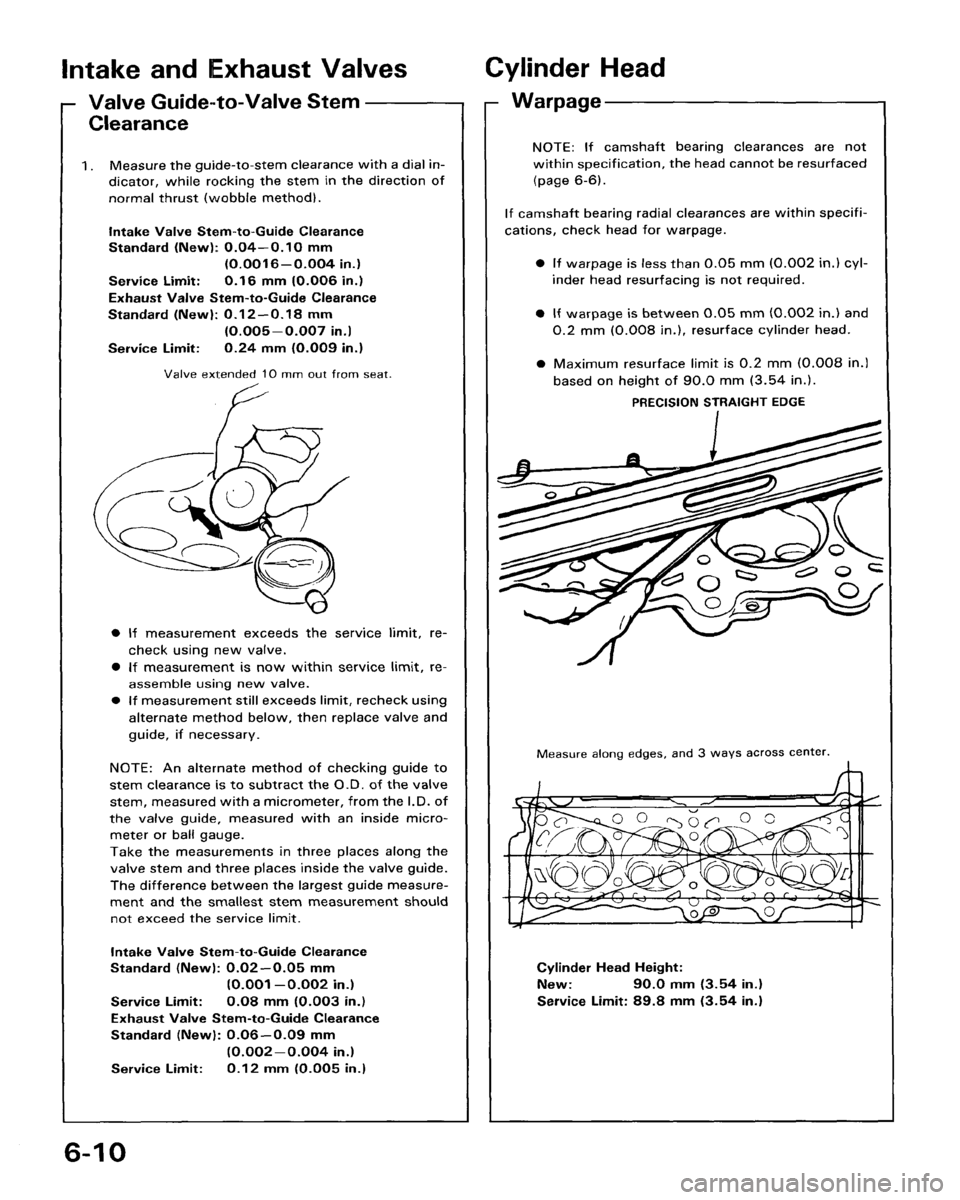 HONDA ACCORD 1986 CA / 3.G Manual PDF 