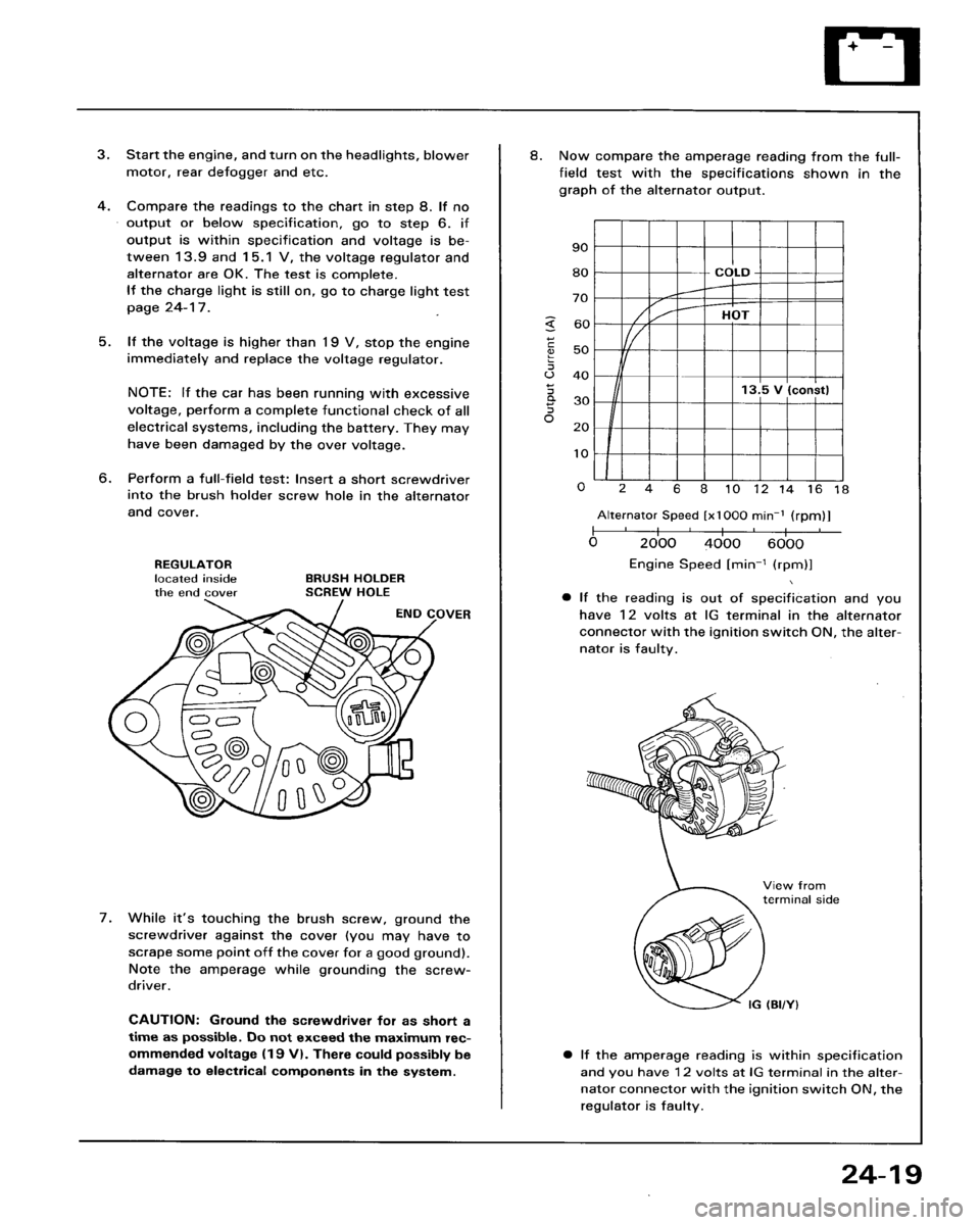 HONDA ACCORD 1986 CA / 3.G Workshop Manual 