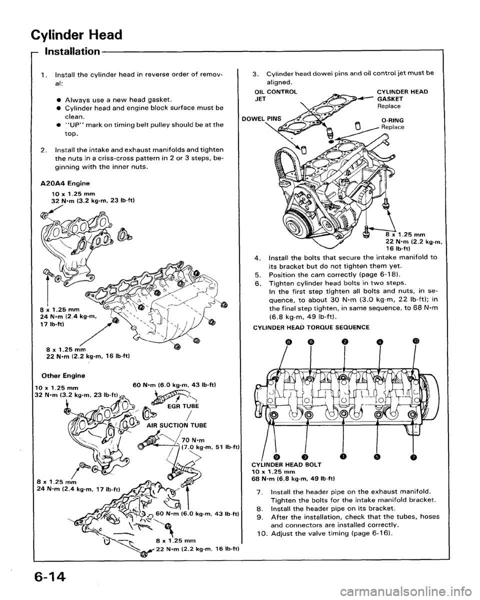 HONDA ACCORD 1986 CA / 3.G Manual PDF 