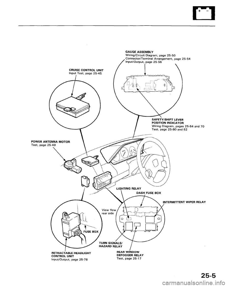 HONDA ACCORD 1986 CA / 3.G Workshop Manual 