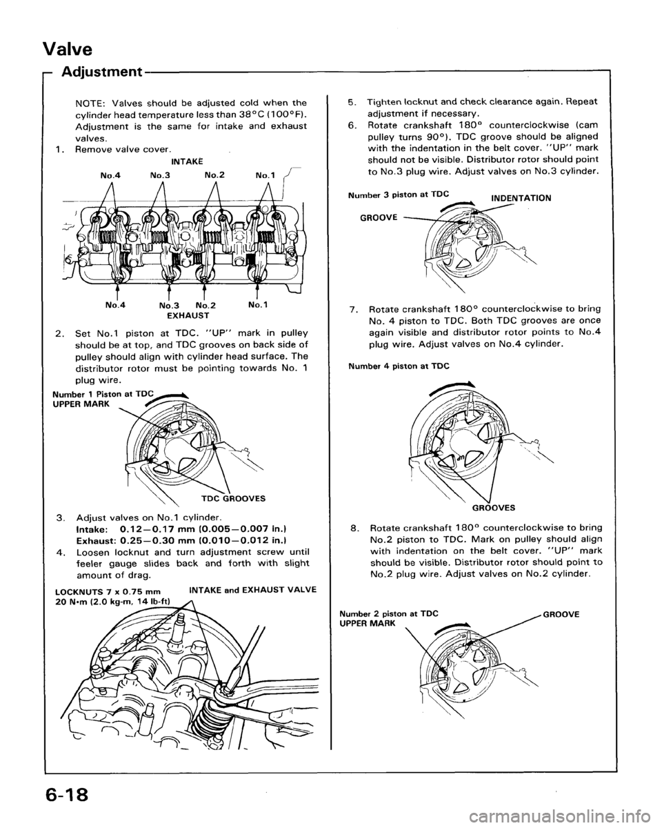 HONDA ACCORD 1986 CA / 3.G Manual PDF HONDA ACCORD 1986 CA / 3.G Manual PDF