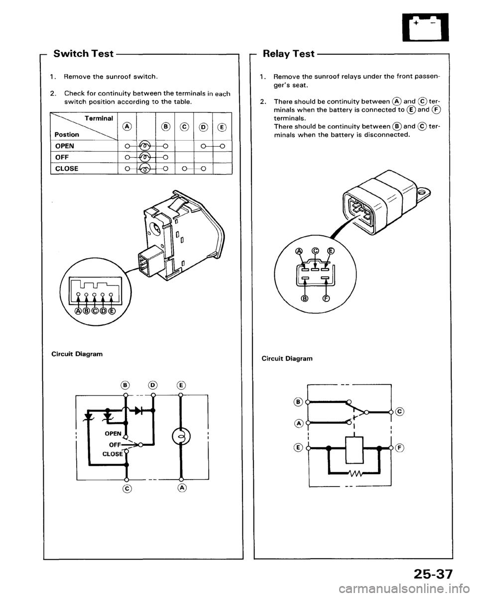 HONDA ACCORD 1986 CA / 3.G Workshop Manual 