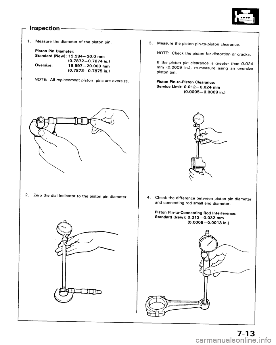 HONDA ACCORD 1986 CA / 3.G Owners Manual 