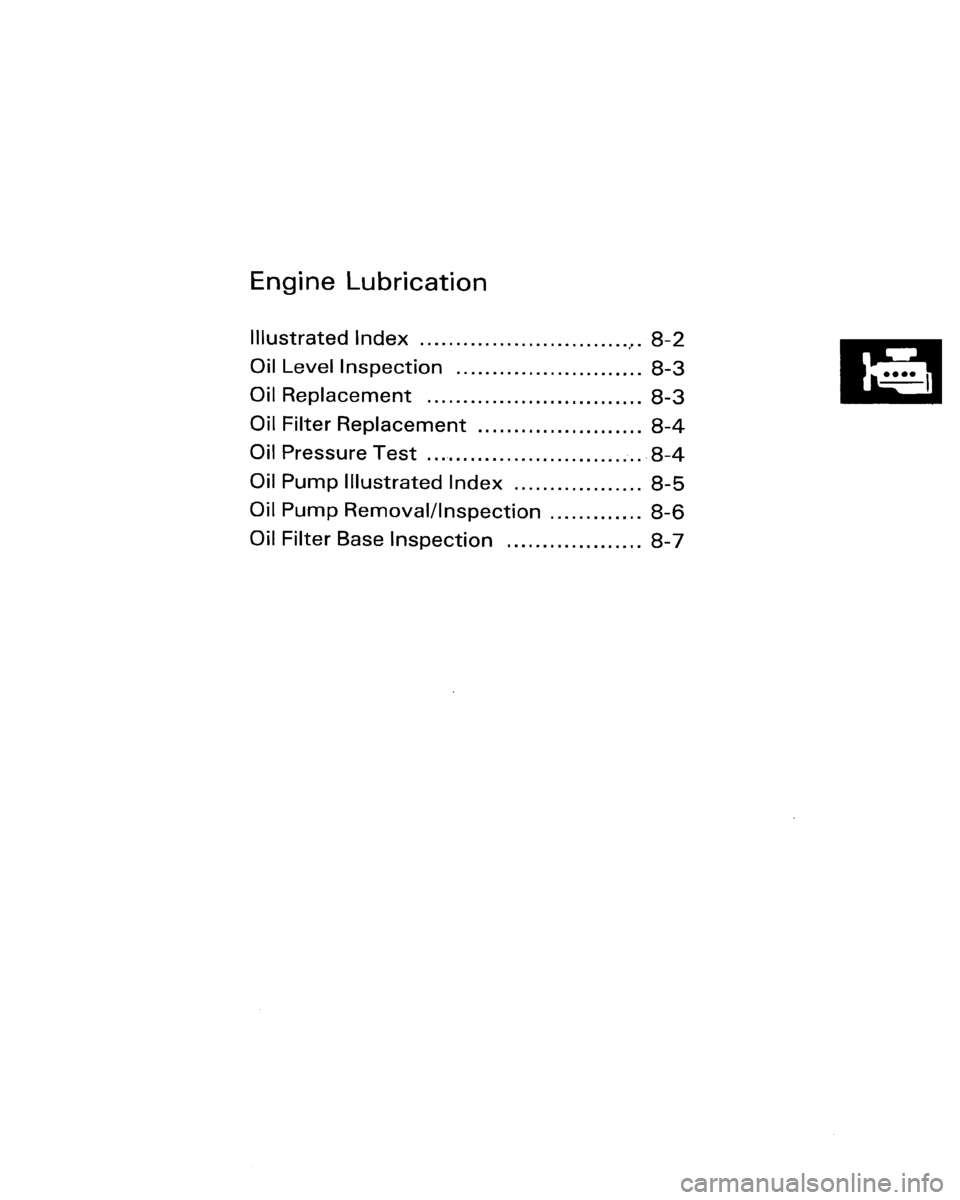 HONDA ACCORD 1986 CA / 3.G Owners Manual 