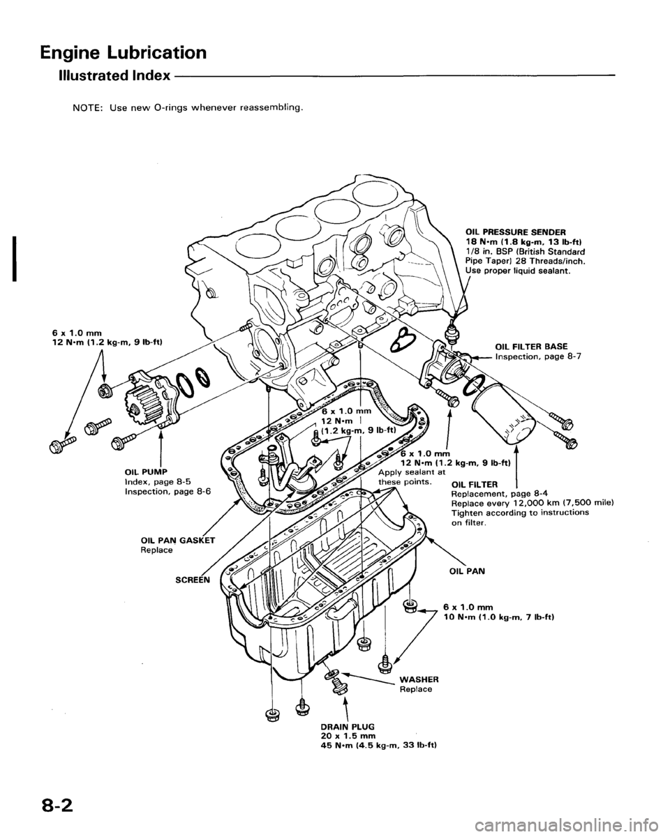 HONDA ACCORD 1986 CA / 3.G Owners Manual 