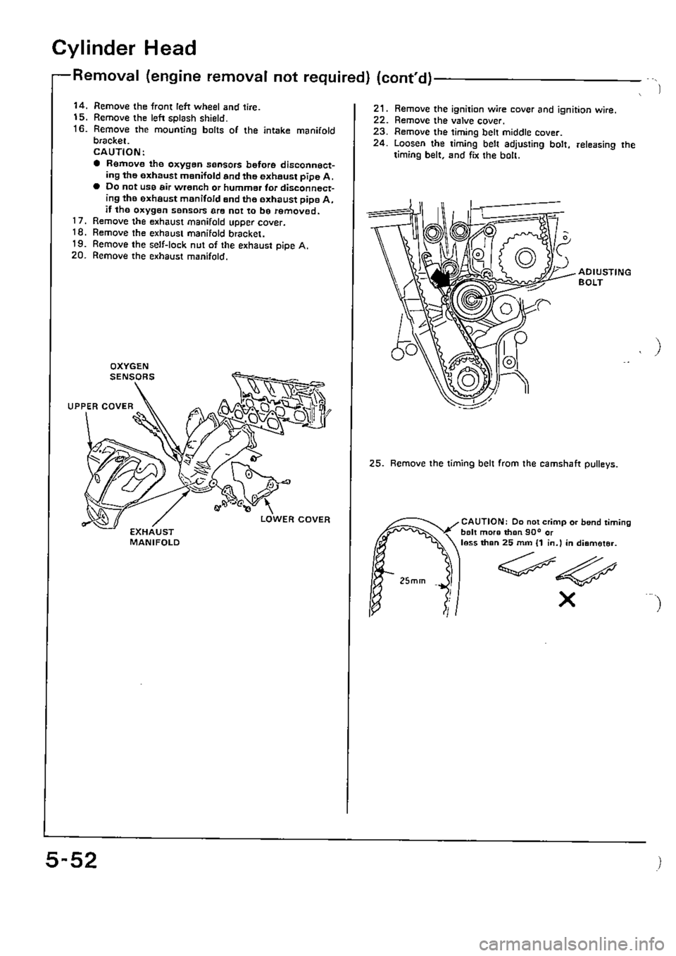 HONDA CIVIC 1988 4.G Supplement Workshop Manual HONDA CIVIC 1988 4.G Supplement Workshop Manual