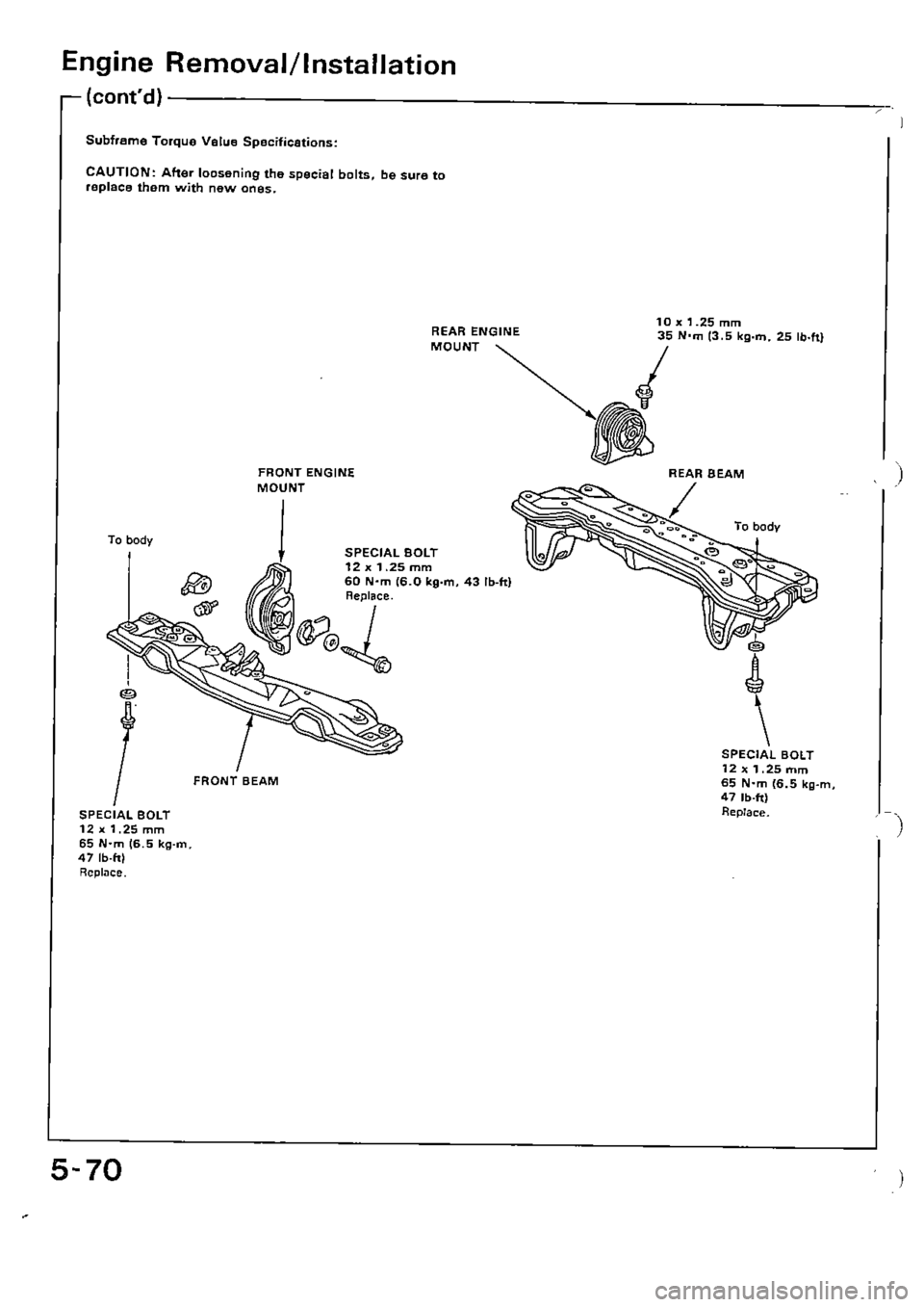 HONDA CIVIC 1989 4.G Supplement Workshop Manual HONDA CIVIC 1989 4.G Supplement Workshop Manual