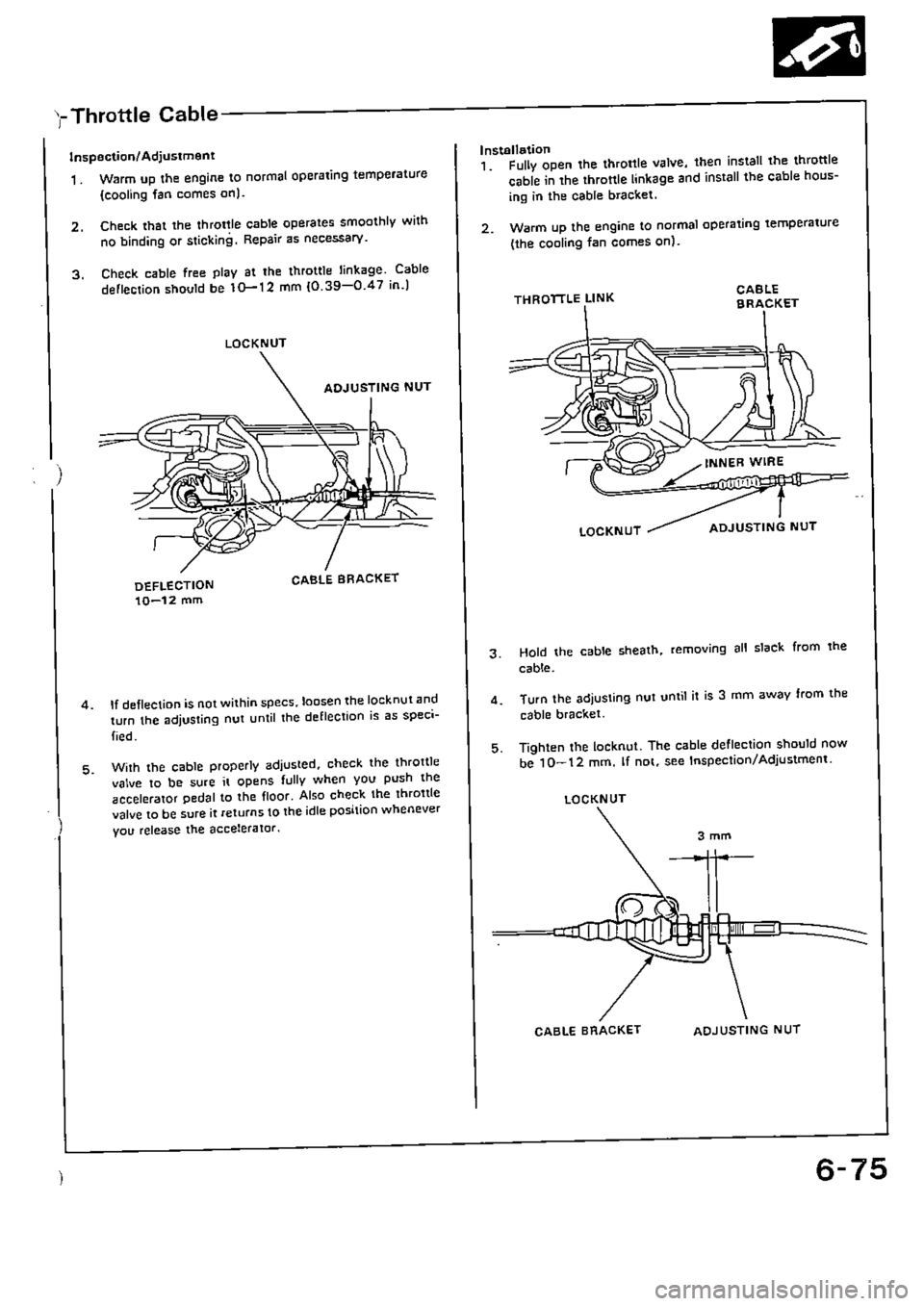 HONDA CIVIC 1988 4.G Supplement Workshop Manual HONDA CIVIC 1988 4.G Supplement Workshop Manual