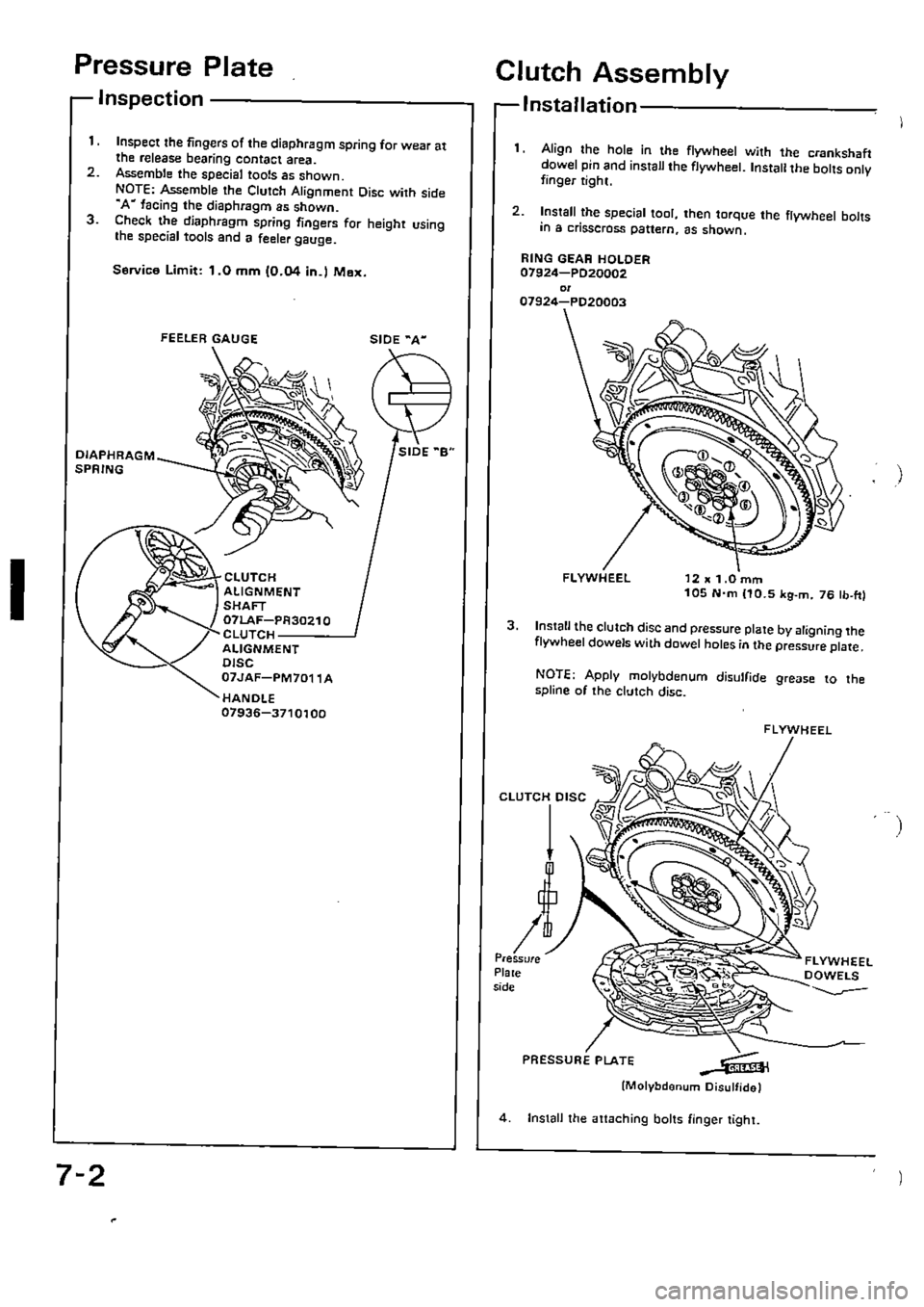 HONDA CIVIC 1989 4.G Supplement Workshop Manual HONDA CIVIC 1989 4.G Supplement Workshop Manual