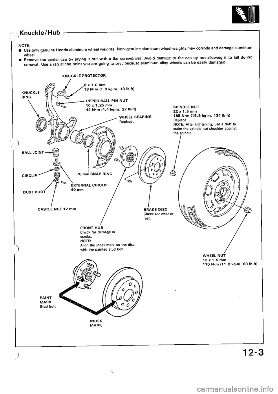 HONDA CIVIC 1989 4.G Supplement Workshop Manual HONDA CIVIC 1989 4.G Supplement Workshop Manual