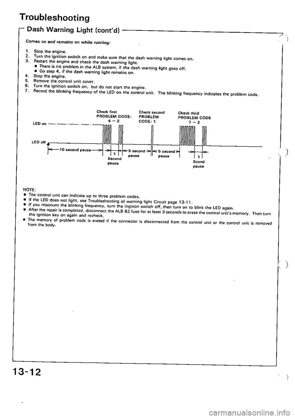 HONDA CIVIC 1988 4.G Supplement Workshop Manual HONDA CIVIC 1988 4.G Supplement Workshop Manual