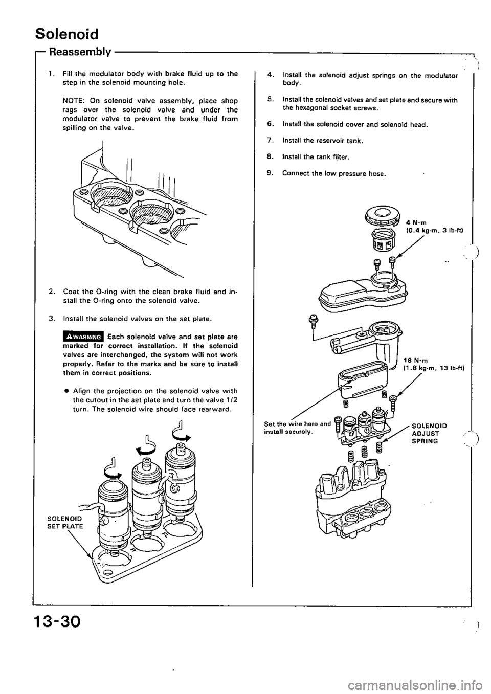 HONDA CIVIC 1988 4.G Supplement Workshop Manual HONDA CIVIC 1988 4.G Supplement Workshop Manual