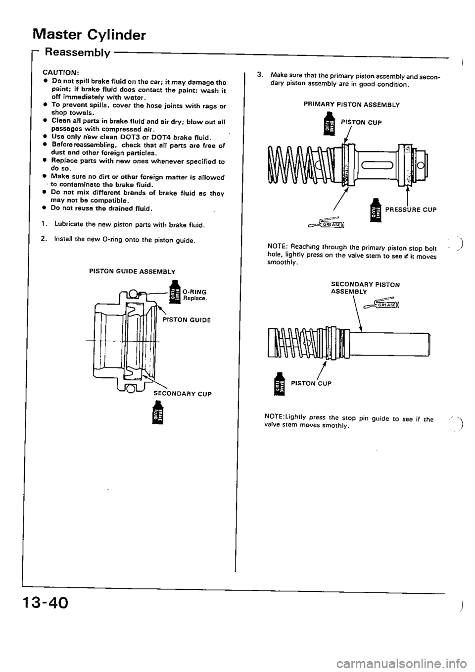 HONDA CIVIC 1988 4.G Supplement Workshop Manual HONDA CIVIC 1988 4.G Supplement Workshop Manual