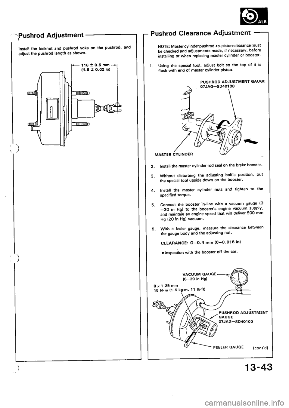 HONDA CIVIC 1988 4.G Supplement Workshop Manual HONDA CIVIC 1988 4.G Supplement Workshop Manual